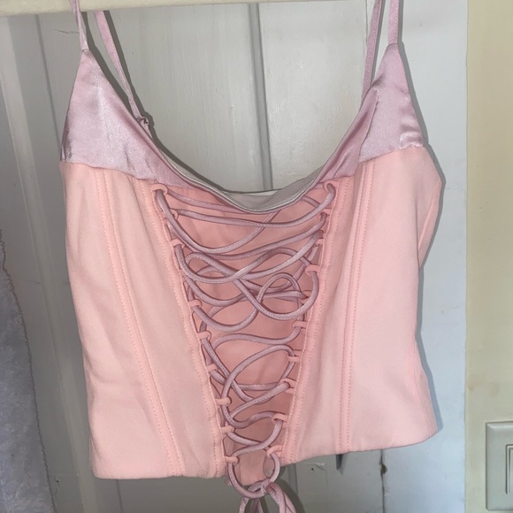 Until You’re Mine Bustier TAGS ON Pink - Picture 4 of 6